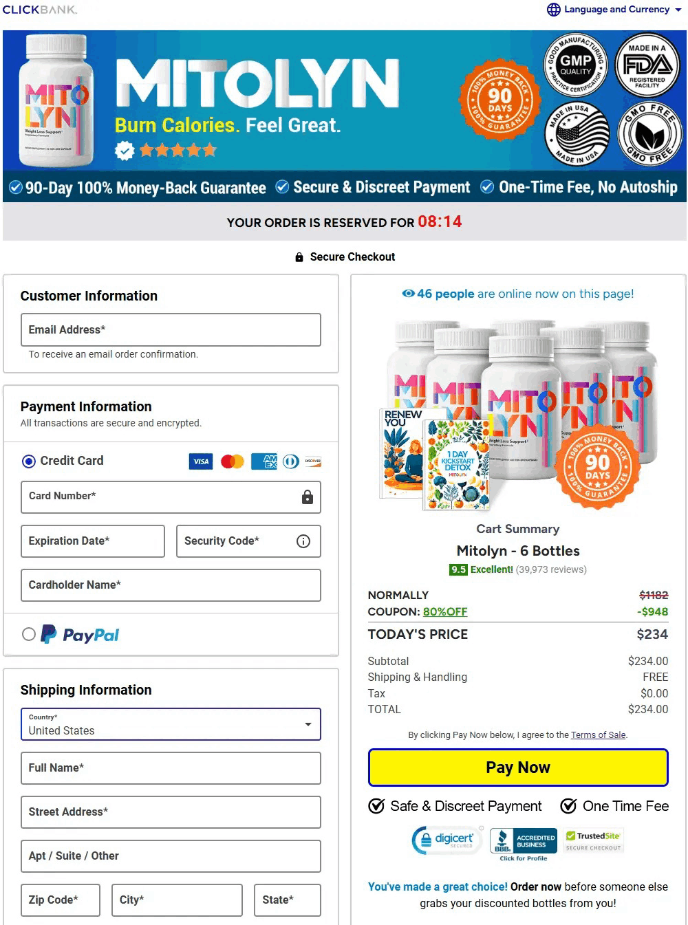 Mitolyn  - Secure-Checkout